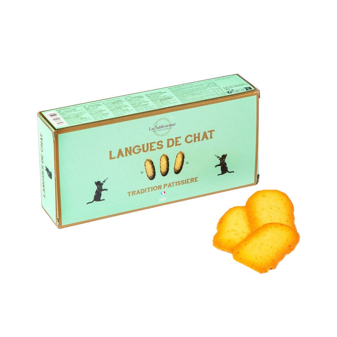 Biscotti lingue di gatto - astuccio 120 g