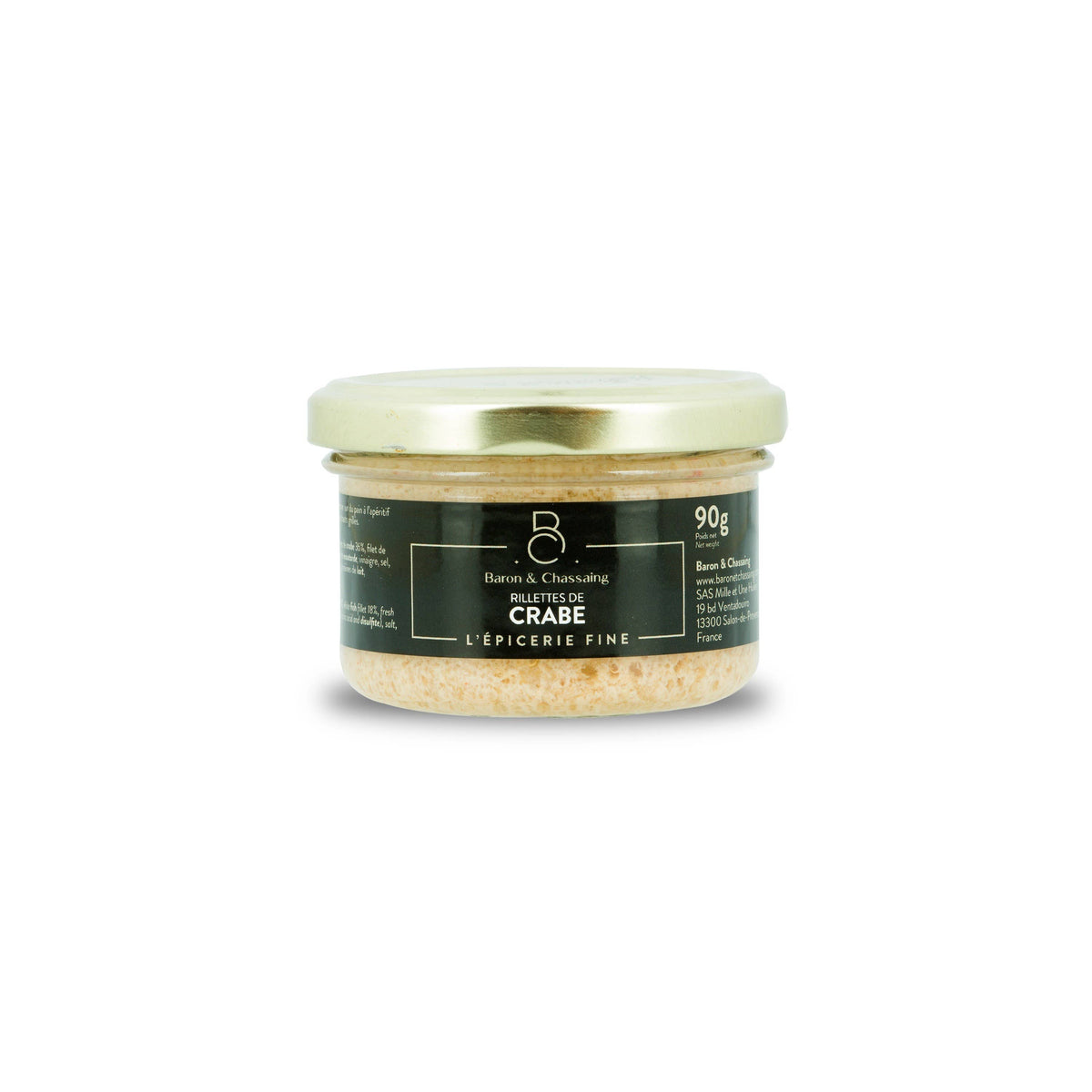 Rillettes di granchio bretoni - 90 g