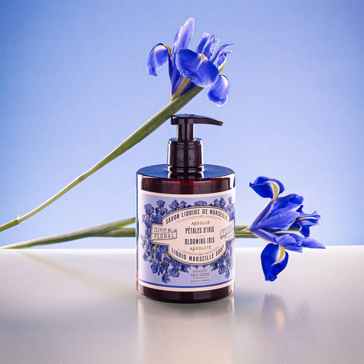 Sapone liquido di Marsiglia 500 ml | Petali di iris