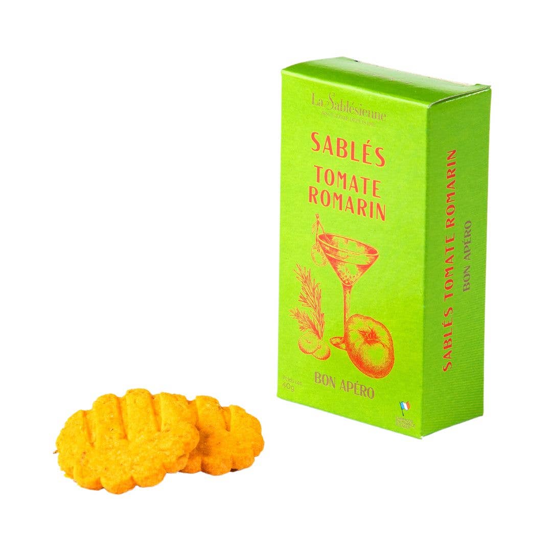 Biscotti salati al pomodoro e rosmarino - confezione da 40g
