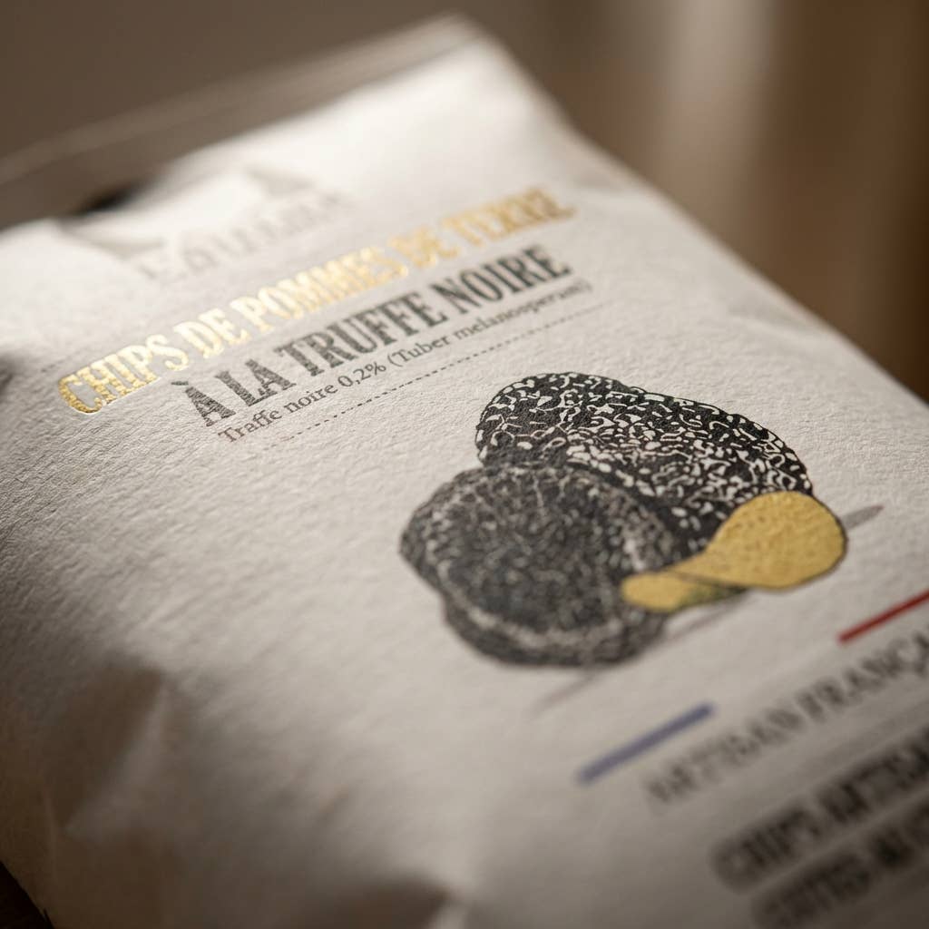 Chips francesi al tartufo nero - 100 g