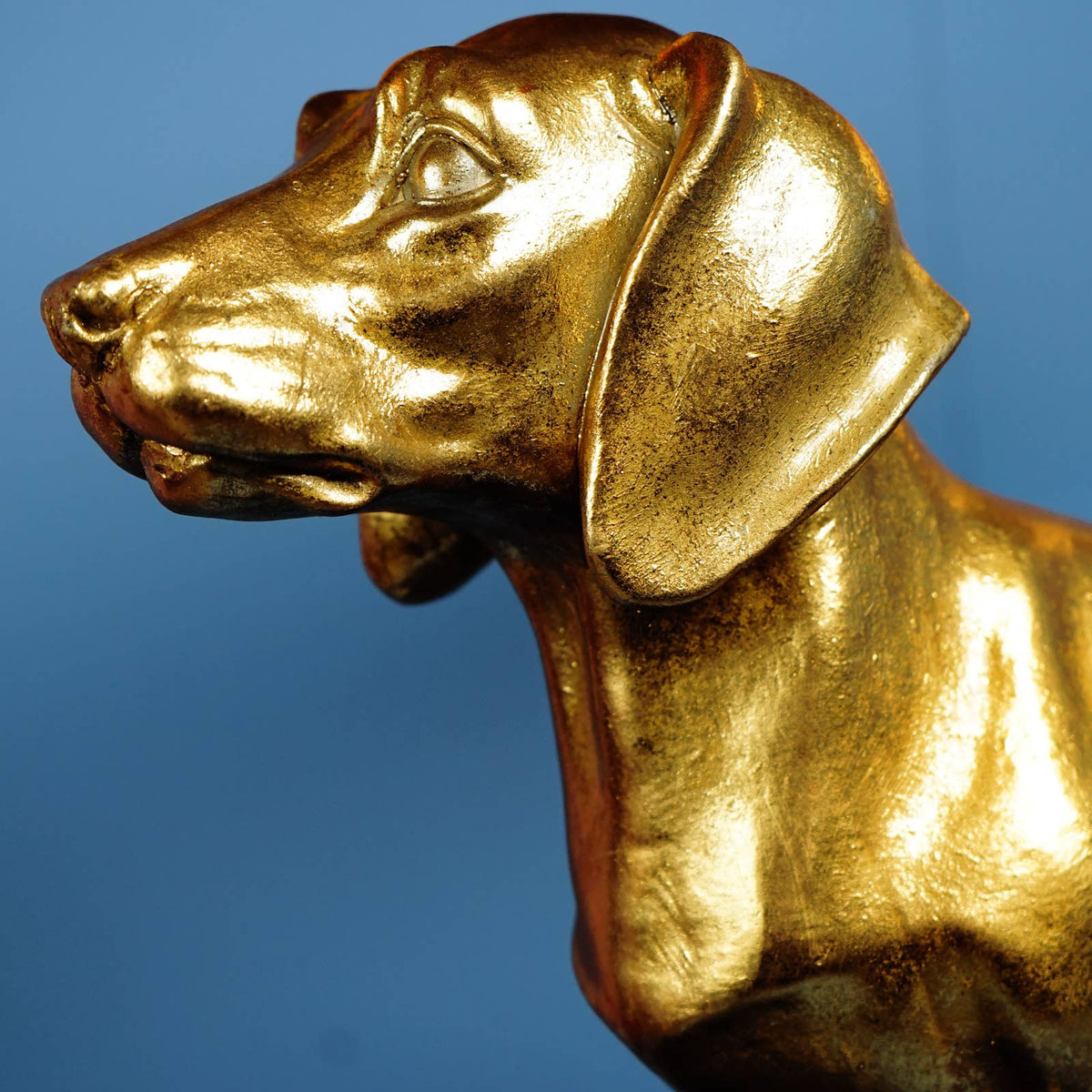 Lampada da tavolo Vienna nero/oro, poli, 60 x 14 x 48