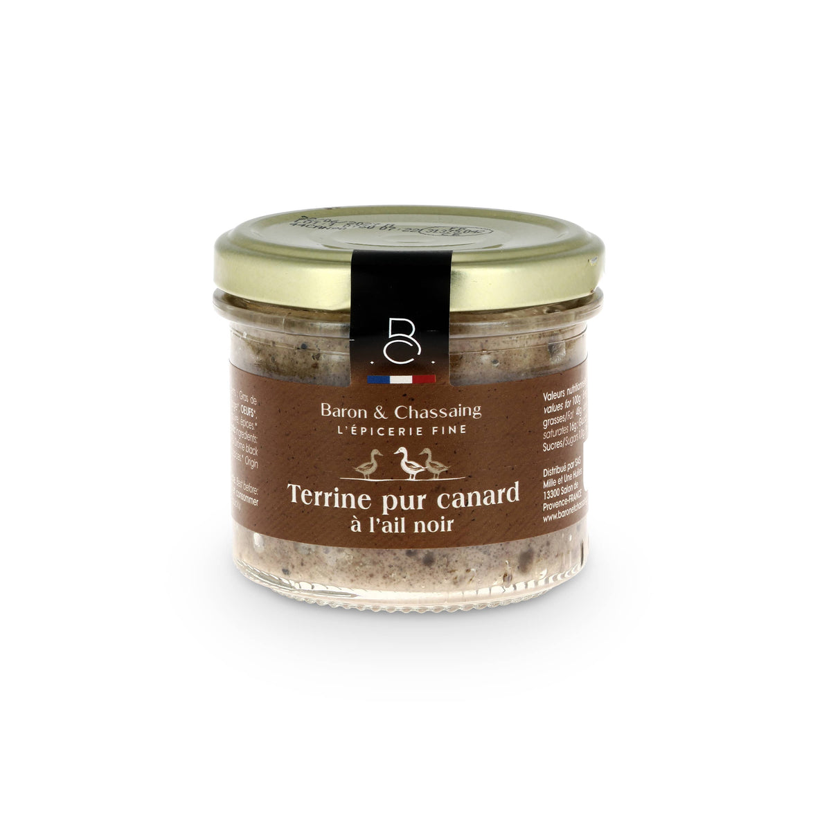 Terrina di anatra all'aglio nero - 90 g