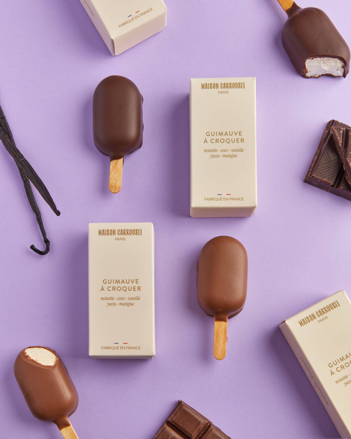 Marshmallow Nocciola e Cioccolato Fondente - 18 g