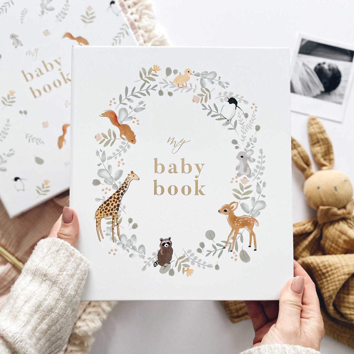 My Baby Book (Animali) libro dei ricordi di lusso + scatola regalo