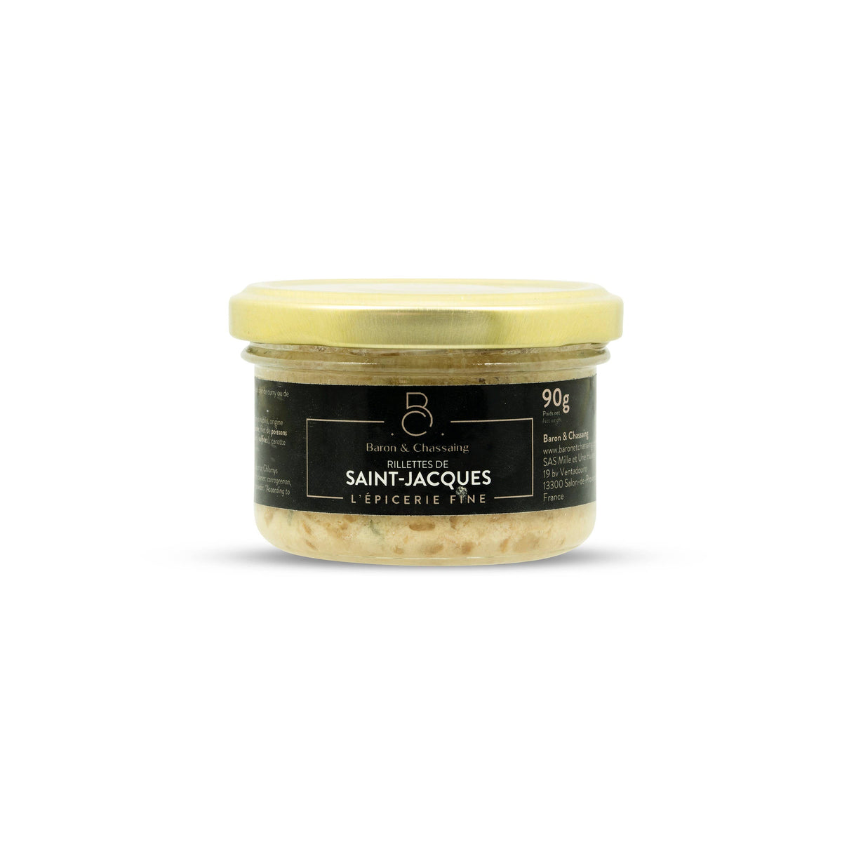 Rillettes di capesante - Scatola 90 g