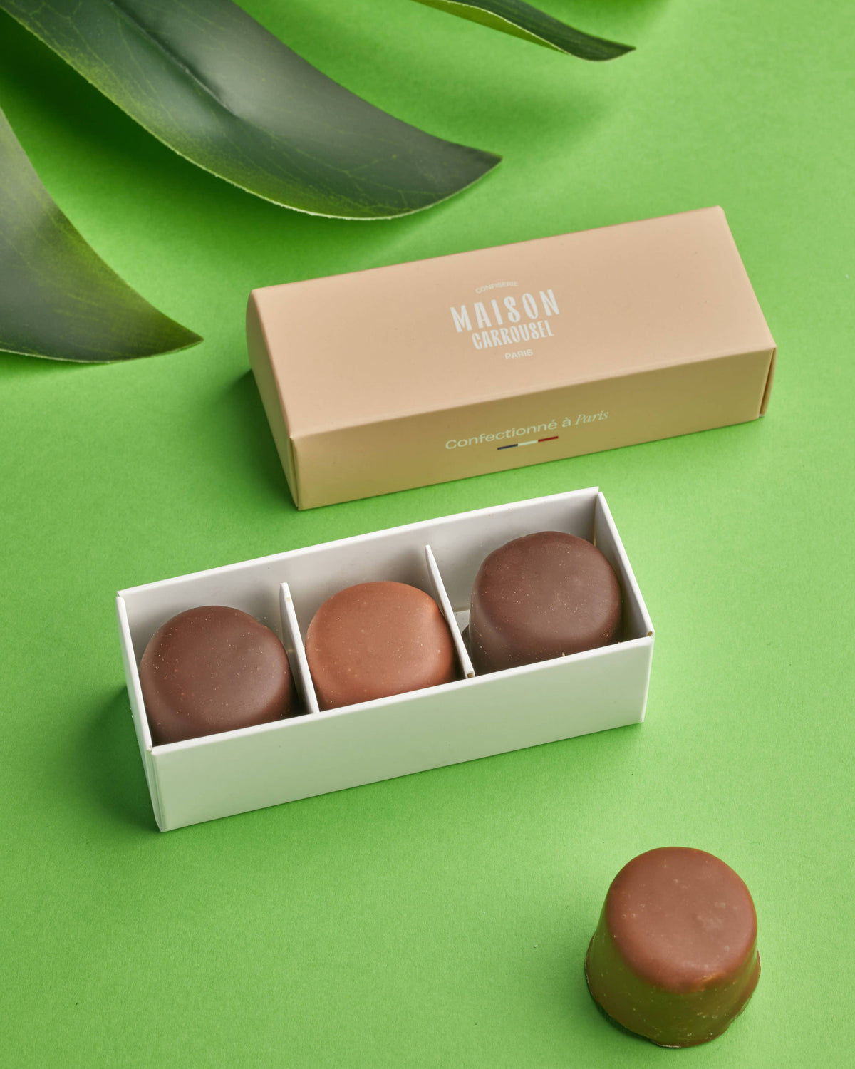 Cofanetto di 6 Marshmallow alla Vaniglia ricoperti di Cioccolato
