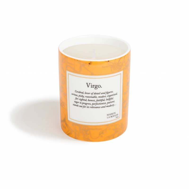 Candela Profumata Segno Zodiacale Vergine (Inglese) - 350g