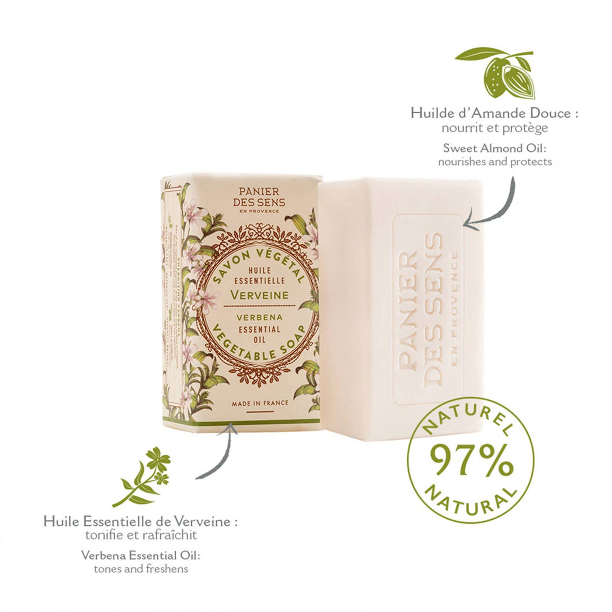 Sapone vegetale 150g | Verbena