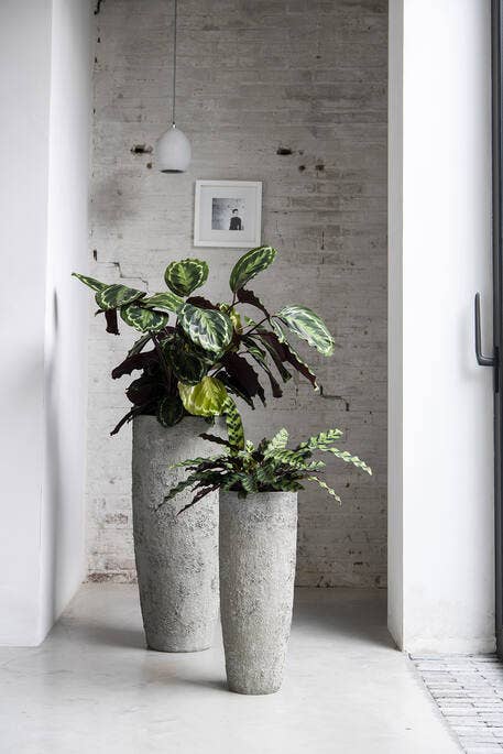 Vaso Dax M Imperial White - Ø24 × H60 cm