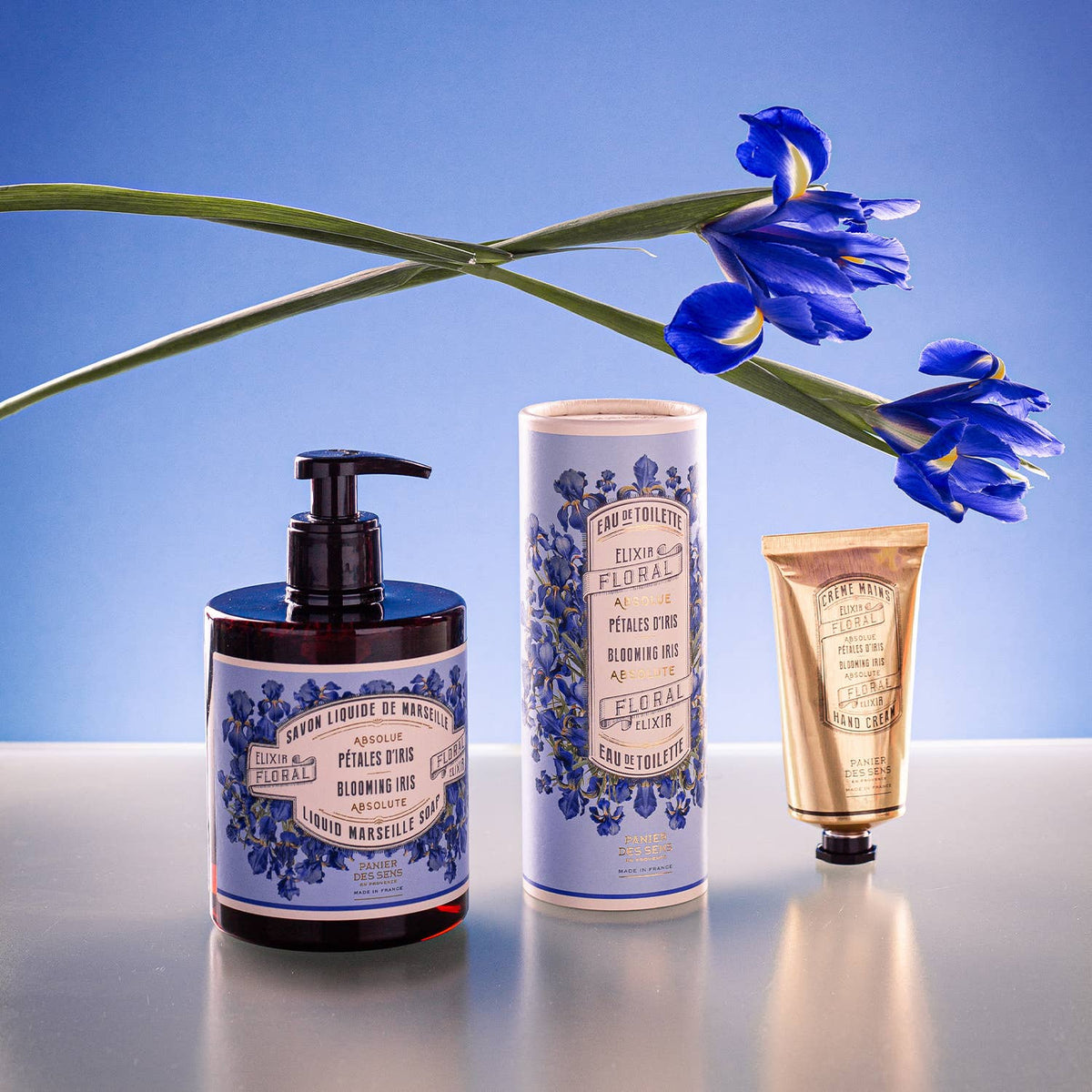 Sapone liquido di Marsiglia 500 ml | Petali di iris