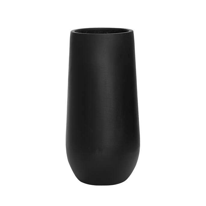 Vaso Nax M nero - Ø35 × H70 cm