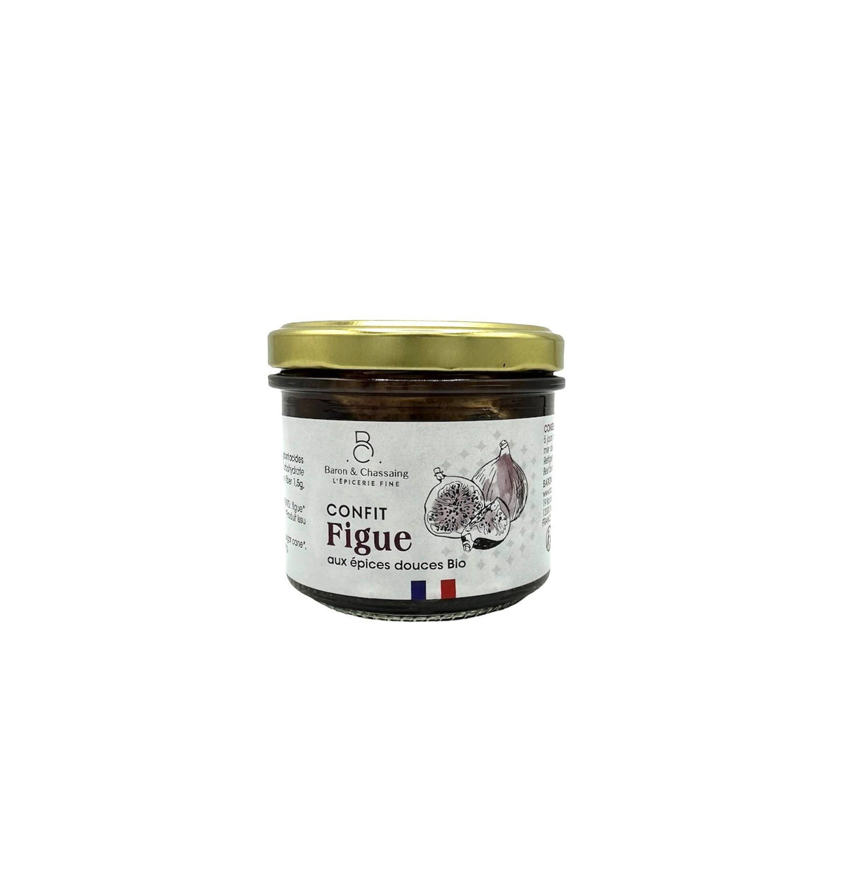 Confettura di fichi biologici alle spezie dolci - 105 g