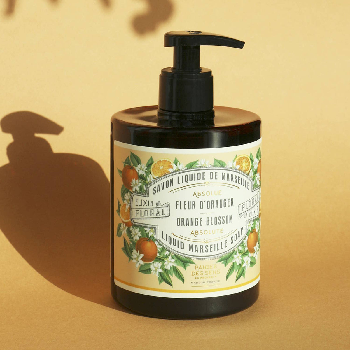 Sapone liquido di Marsiglia 500 ml | Fior d’arancio