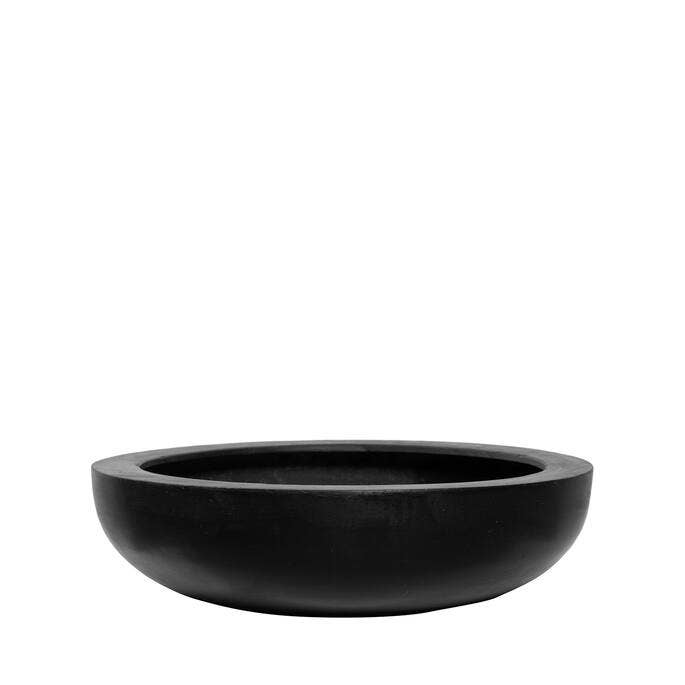 Vaso Monique M nero - Ø34,5 × H10 cm
