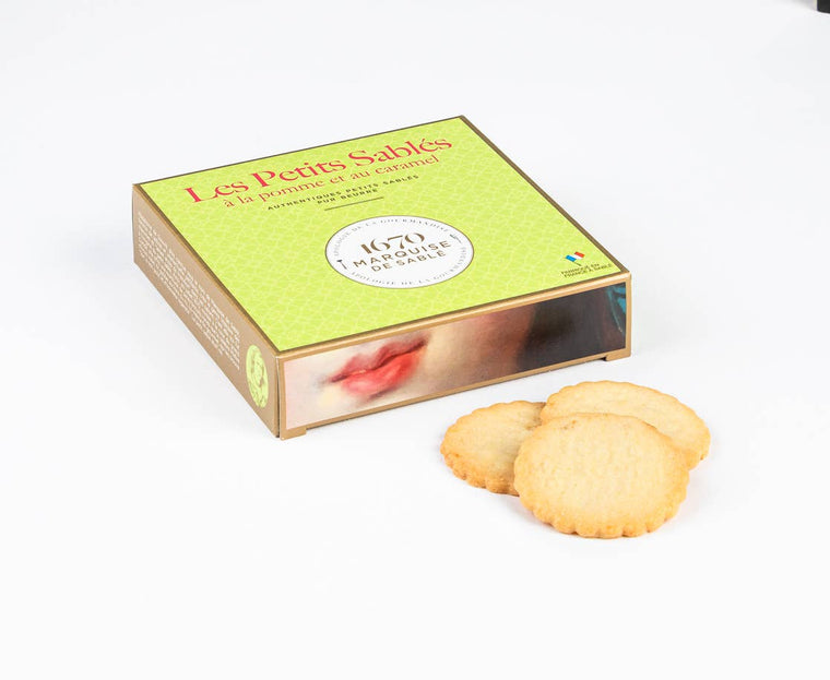 Biscotti sablé mela e caramello - 100 g