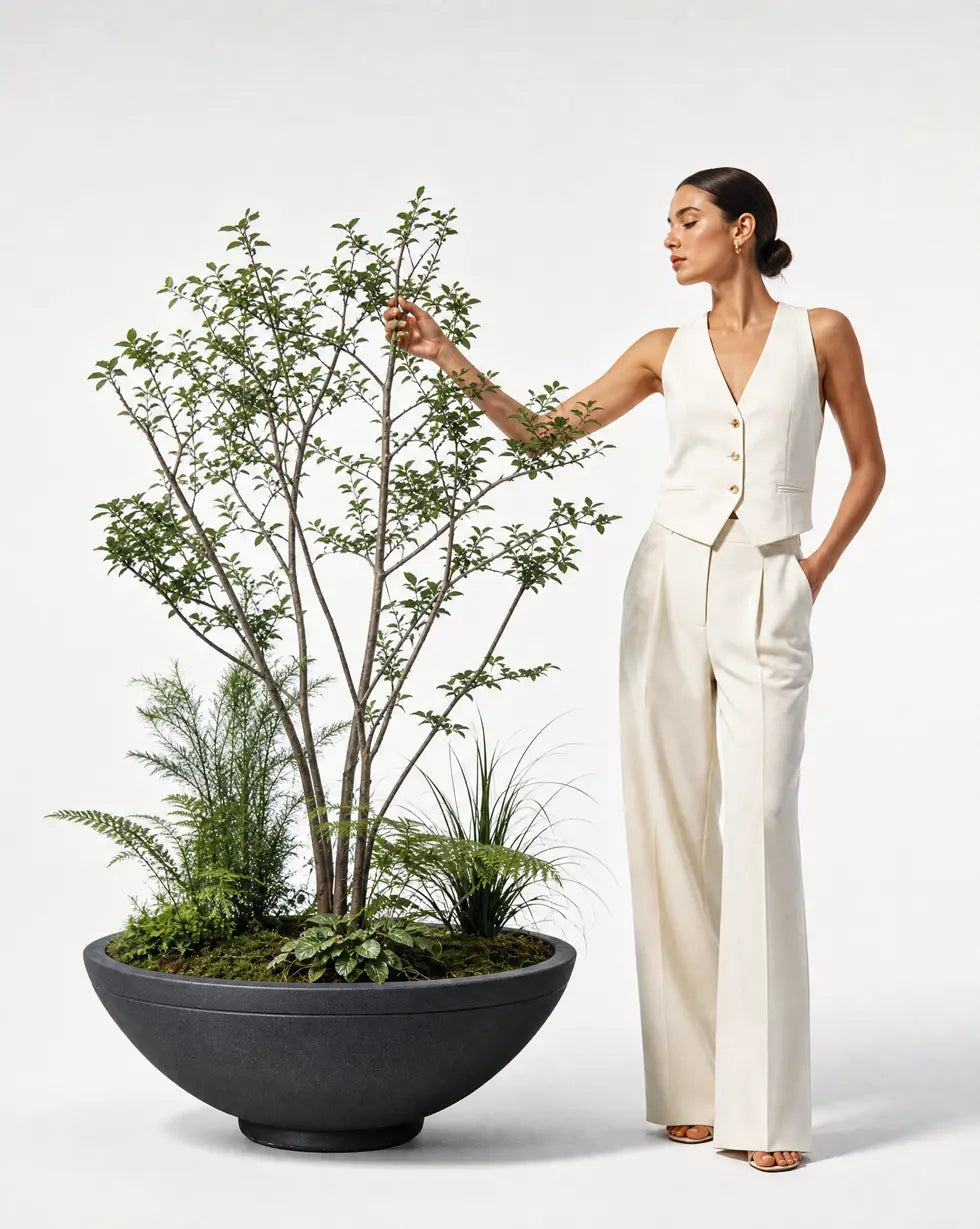 Scala e dettaglio di una creazione botanica EDF Studio